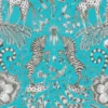 blue animal cotton fabric from Emma Shipley