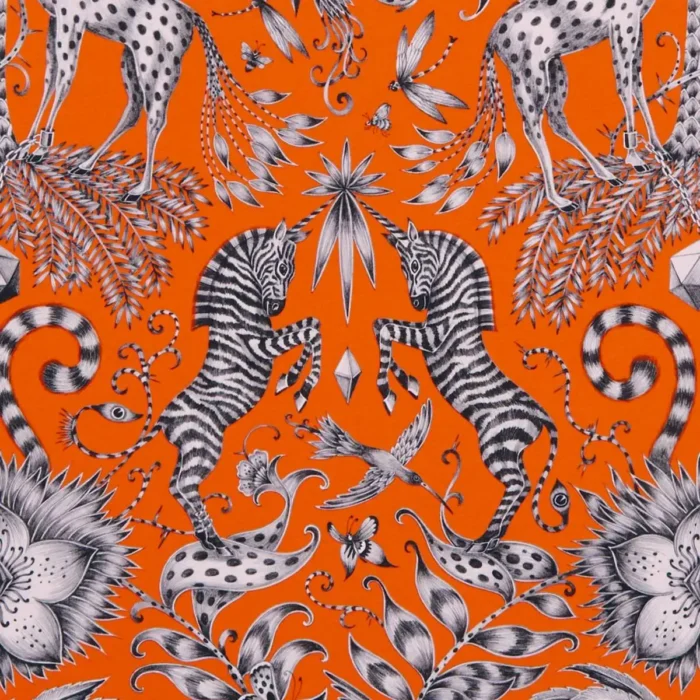 Kruger Fabric - Flame swatch