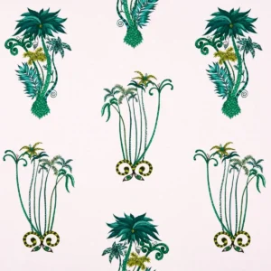 pink animal cotton fabric from Emma Shipley