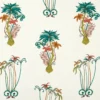 multicolour animal cotton fabric from Emma Shipley