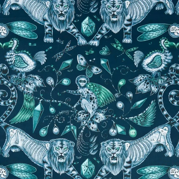 Extinct Fabric - Navy swatch