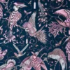 pink animal cotton fabric from Emma Shipley