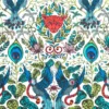 green animal cotton fabric from Emma Shipley