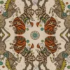multicolour animal linen fabric from Emma Shipley
