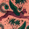 multicolour animal velvet-chenille fabric from Emma Shipley
