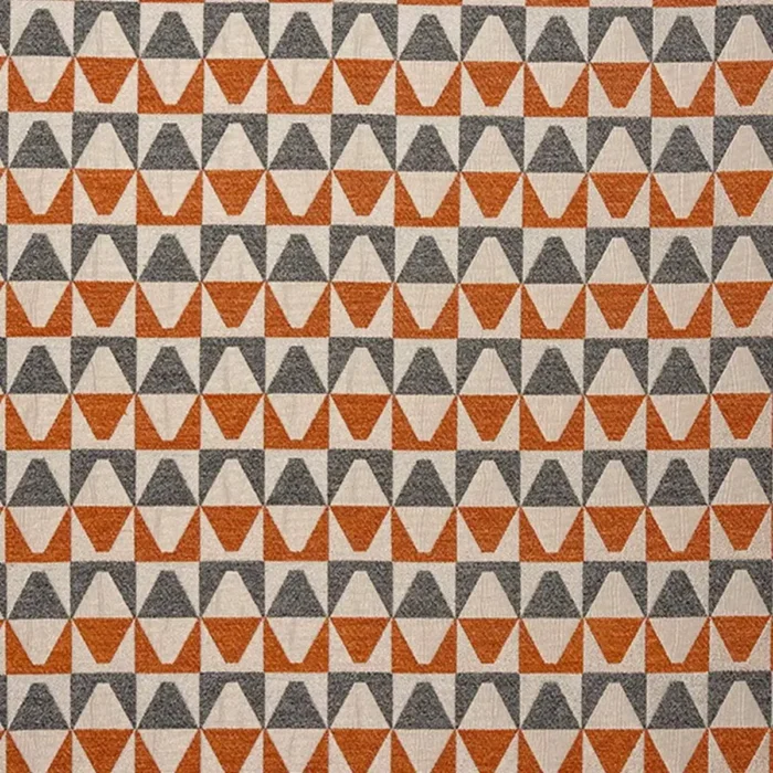 Kaleidoscope Fabric - Burnt Orange swatch