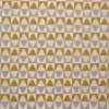 yellow geometric jacquard fabric from Fryetts