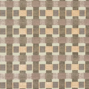 neutral geometric jacquard fabric from Fryetts