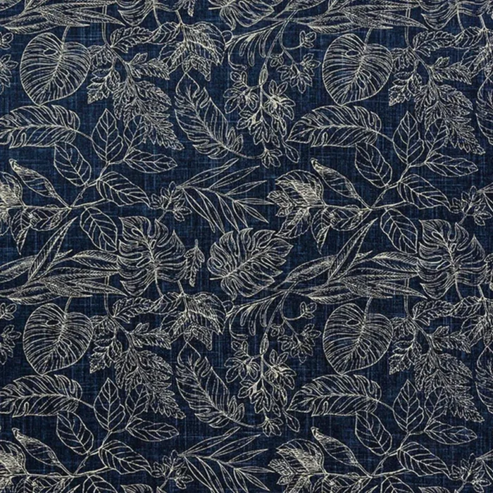 Salvador Fabric - Indigo swatch