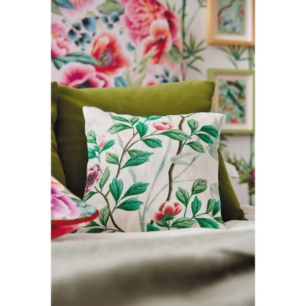 Ella Fabric - Powder / Sage / Peach from