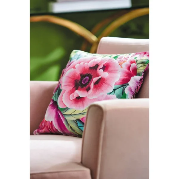 Marsha Fabric - Aqua / Peony / Magenta by Marsha Fabric - Aqua / Peony / Magenta from