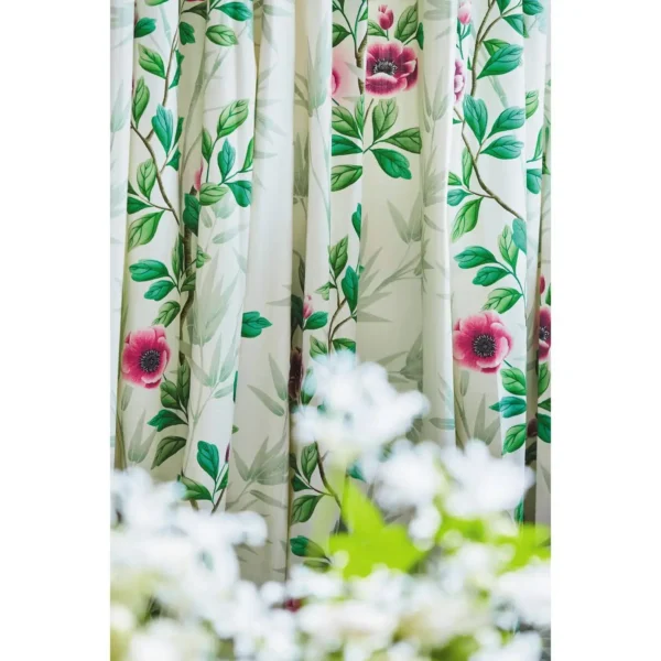 Lady Alford Fabric - Fig Blossom / Magenta by Lady Alford Fabric - Fig Blossom / Magenta from