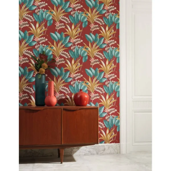 Palma Wallpaper - Rouge by Palma Wallpaper - Rouge from