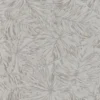 black-grey botanical wallpaper from casadeco