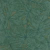 green botanical wallpaper from casadeco