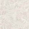 white botanical wallpaper from casadeco