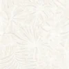 white botanical wallpaper from casadeco