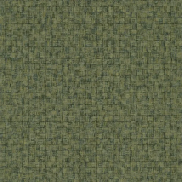 Damier Wallpaper - Vert Canopee by green misc wallpaper from casadeco