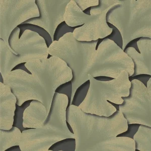 green botanical wallpaper from casadeco