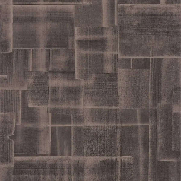 Patch Wallpaper - Noir Fusain by brown misc wallpaper from casadeco