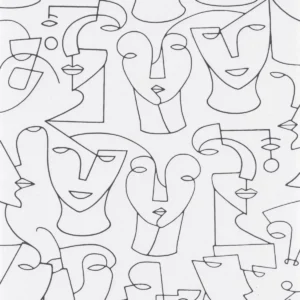 white misc wallpaper from casadeco