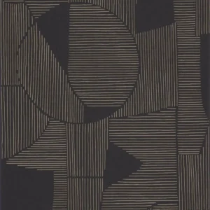 black-grey misc wallpaper from casadeco