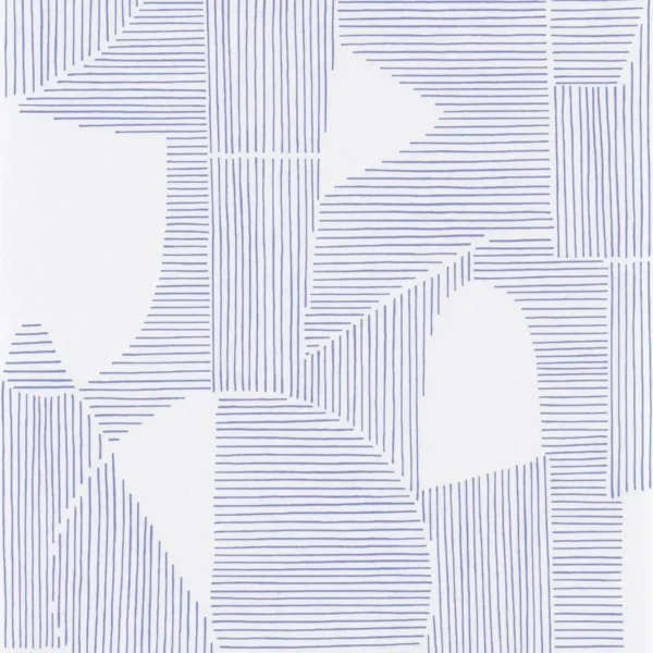 Graphique Wallpaper - Bleu by blue misc wallpaper from casadeco