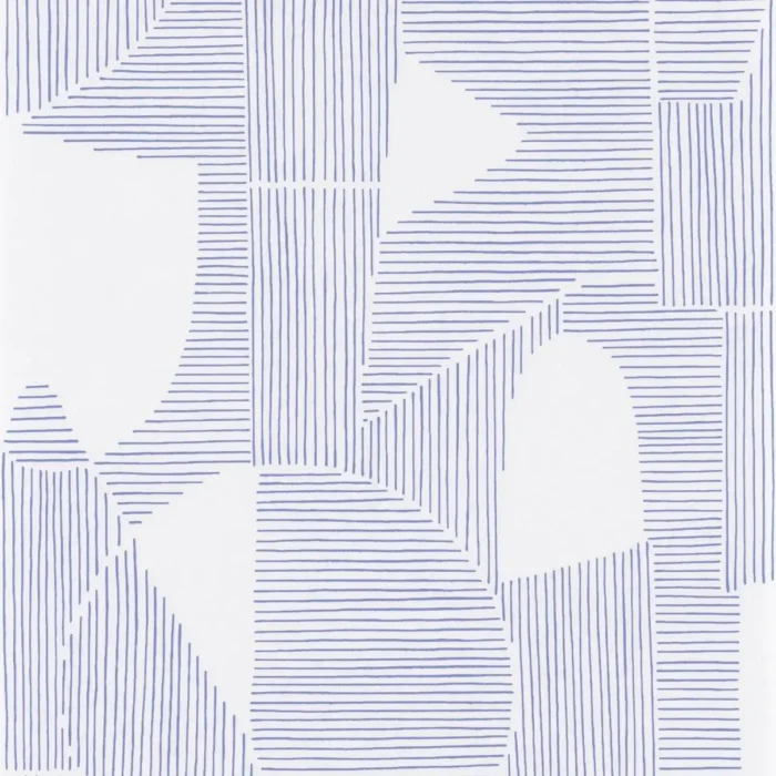 Graphique Wallpaper - Bleu swatch