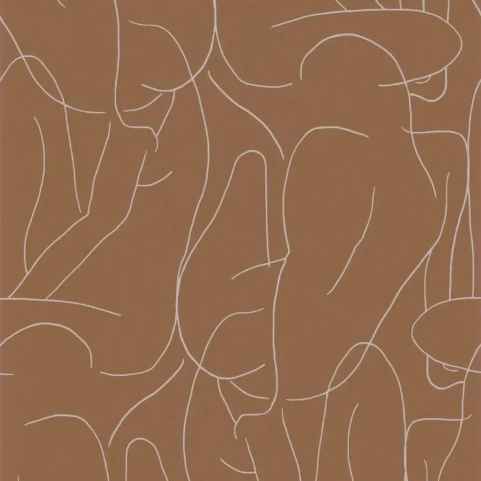 Academie Wallpaper - Terracotta swatch