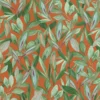green botanical wallpaper from casadeco