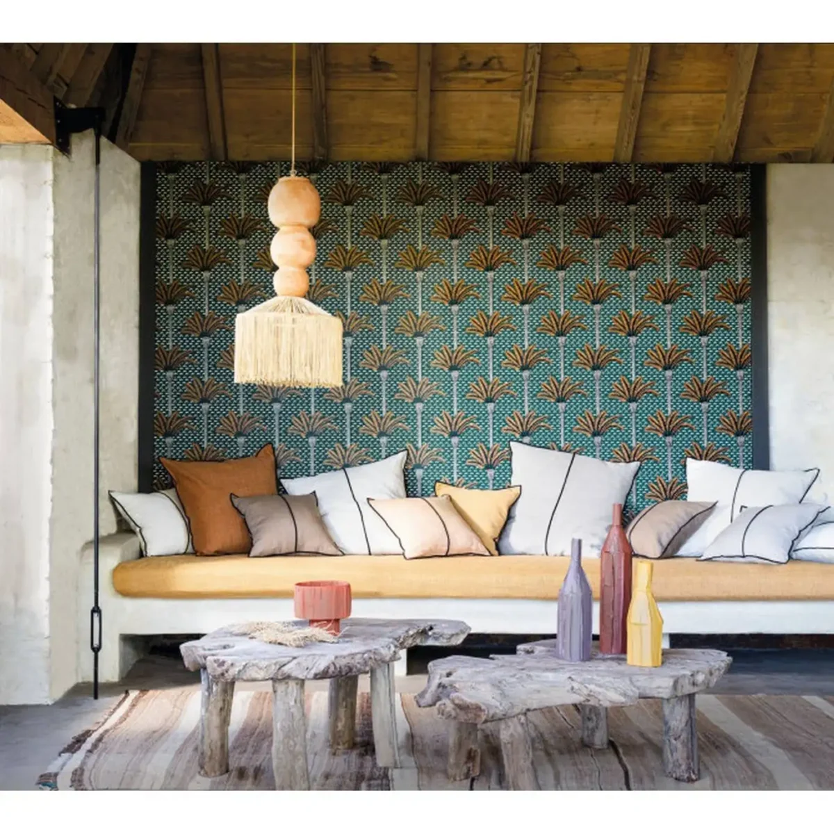 Daia Wallpaper - Ocre by Daia Wallpaper - Ocre from