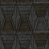black-grey geometric wallpaper from casamance