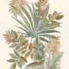 green botanical wallpaper from casamance