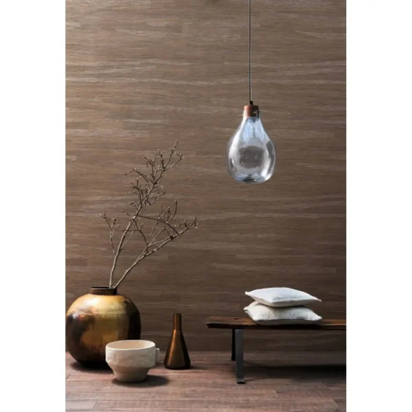 Hanala Wallcovering - Anthracite by Hanala Wallcovering - Anthracite from