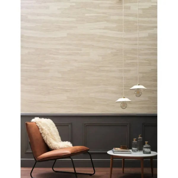 Hanala Wallcovering - Anthracite by Hanala Wallcovering - Anthracite from