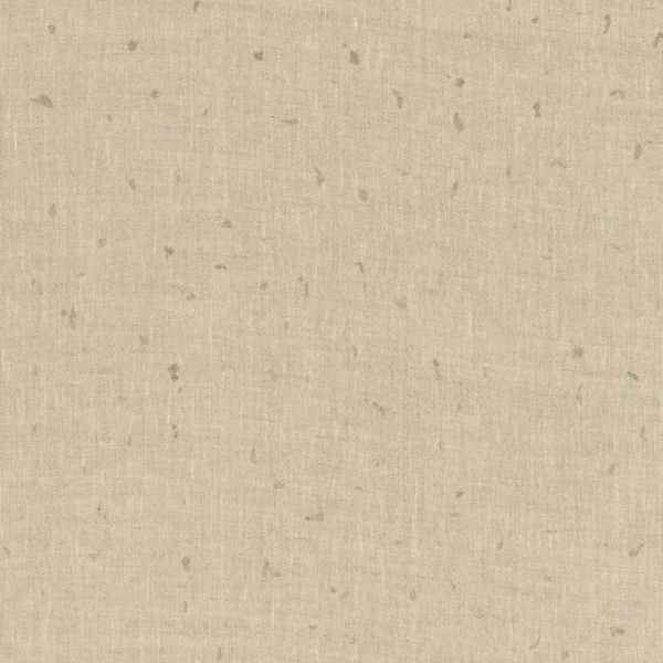 Pepite Wallcovering - Sable by white spotted wallpaper from casamance