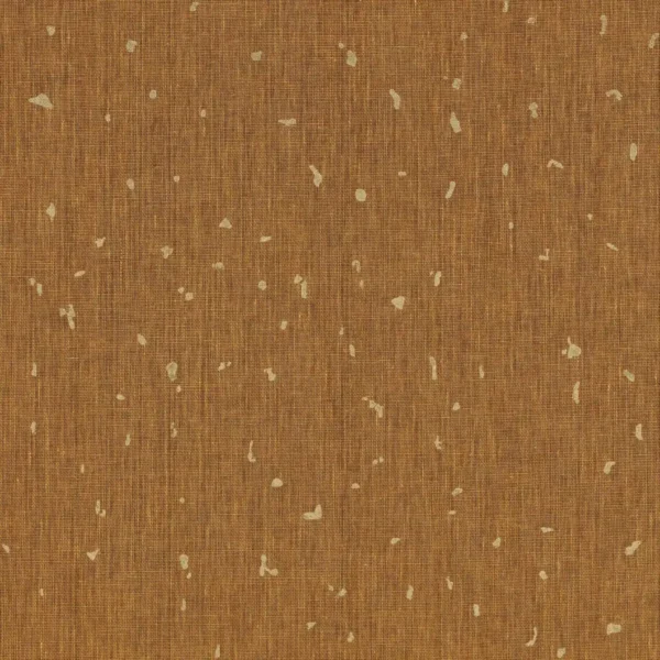 Pepite Wallcovering - Ambre by orange spotted wallpaper from casamance