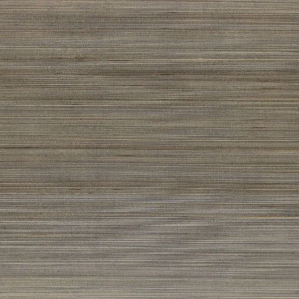 Bambou Wallcovering - Marron Glace by black-grey striped wallpaper from casamance