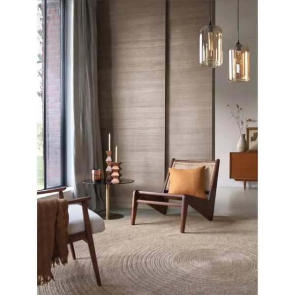 Deserti Wallcovering - Orange Brule from
