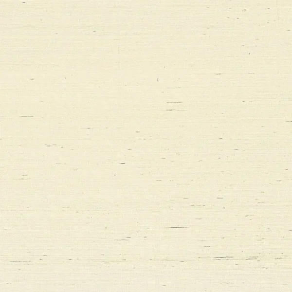 Deserti Wallcovering - Ivoire by white plain wallpaper from casamance