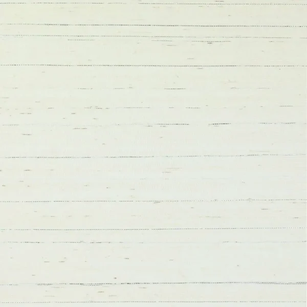 Striata Wallcovering - Ivoire / Silver by white plain wallpaper from casamance