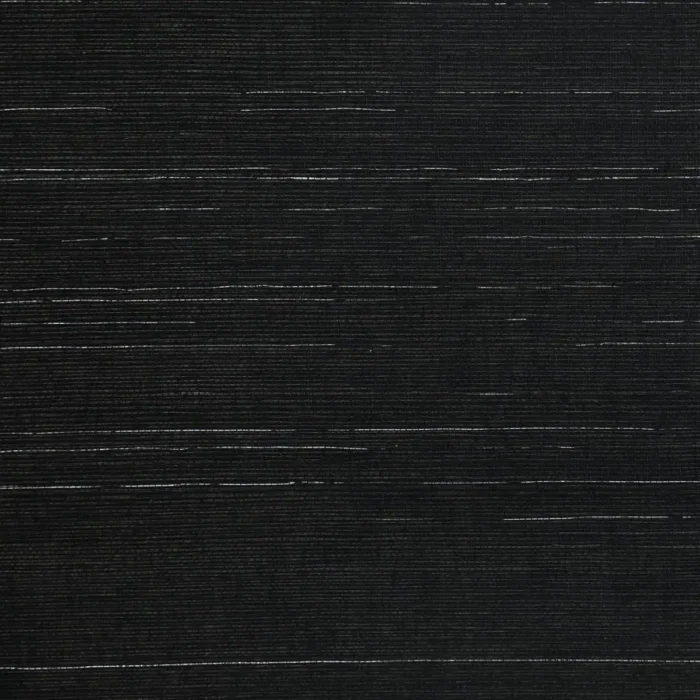 Striata Wallcovering - Anthracite / Silver swatch