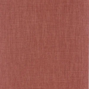 red plain wallpaper from casamance