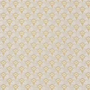 neutral geometric wallpaper from casamance