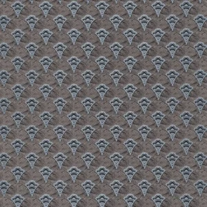 blue geometric wallpaper from casamance