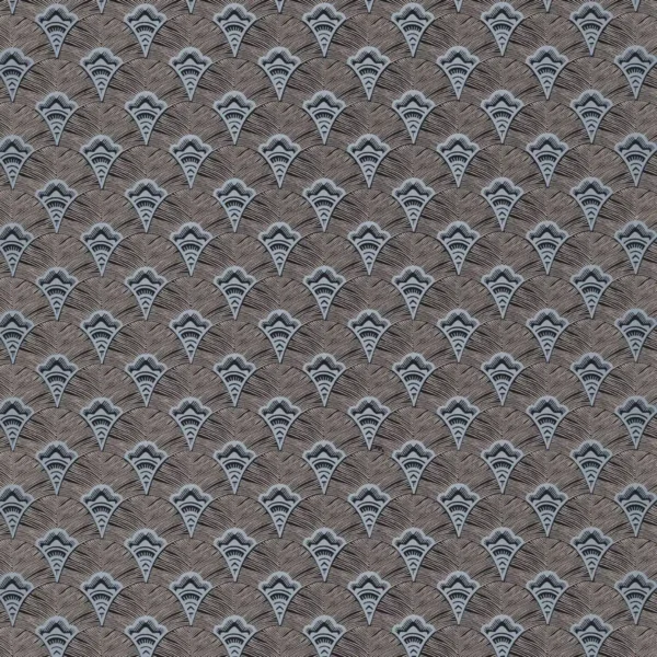 Adenium Wallpaper - Marine / Pierre Bleue by blue geometric wallpaper from casamance