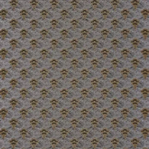 black-grey geometric wallpaper from casamance