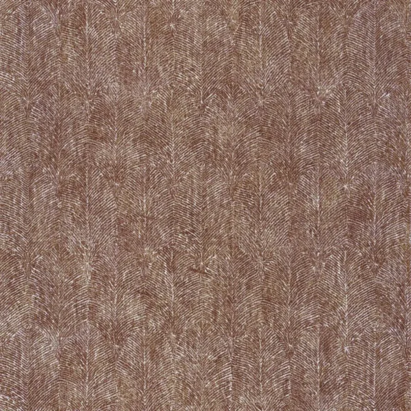 brown botanical wallpaper from casamance