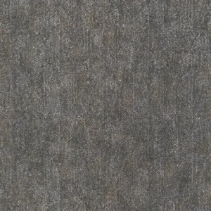 black-grey botanical wallpaper from casamance