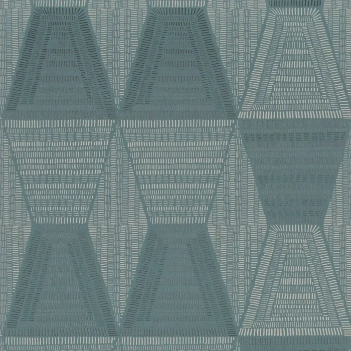 Daia Wallpaper - Vert Imperial swatch